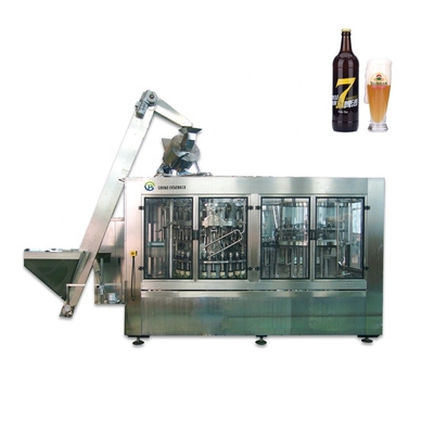 Liquide chimique remplissant et de capsulage de machine automatique pour la mise en boîte de bière